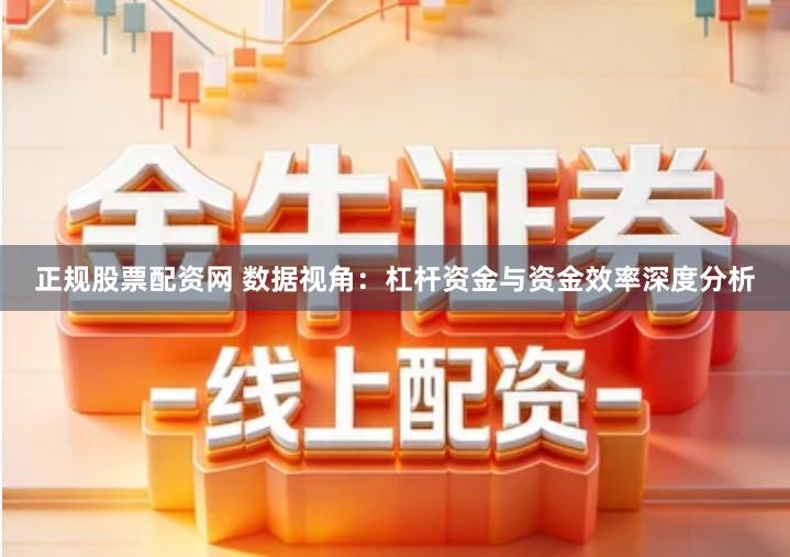 正规股票配资网 数据视角：杠杆资金与资金效率深度分析